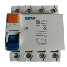 RCCB mini circuit breaker 3p 2p  4p 6a 40a 63a